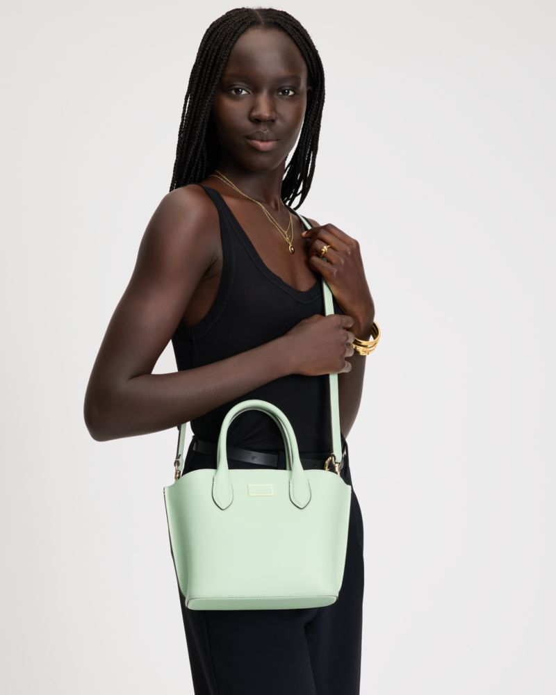 KateSpade Suite Crossbody Tote Pistachio Ice