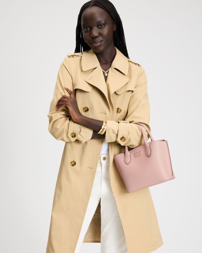 KateSpade Suite Crossbody Tote Rose Smoke