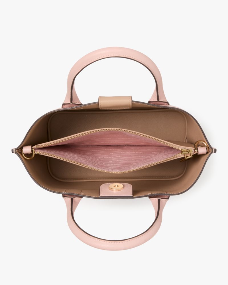 KateSpade Suite Crossbody Tote Rose Smoke