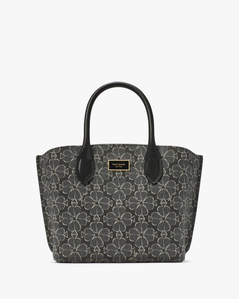 KateSpade Suite Spade Flower Crossbody Tote Black Multi
