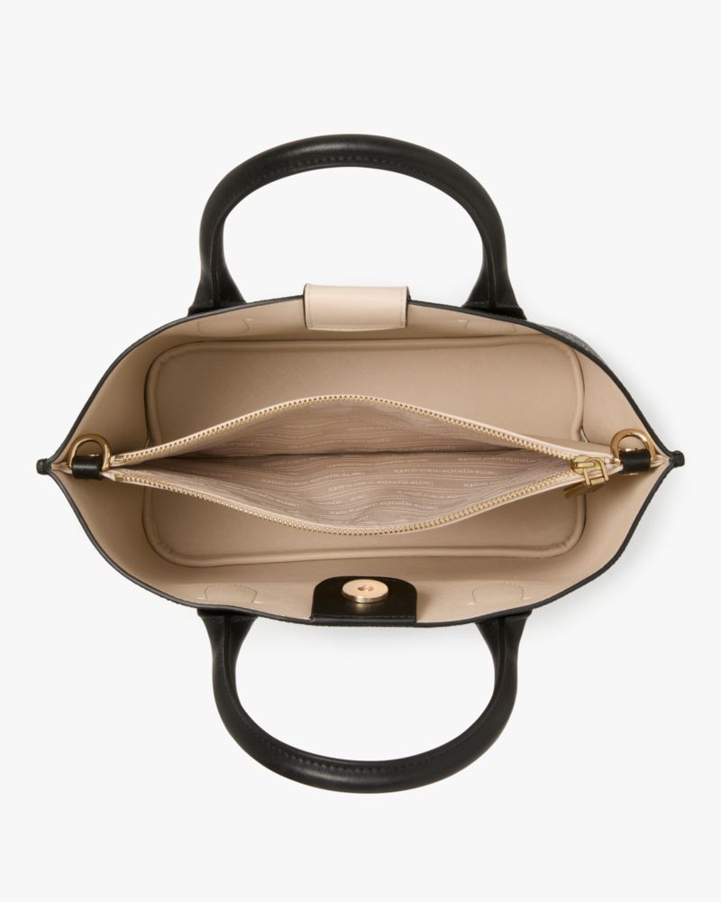 KateSpade Suite Spade Flower Crossbody Tote Black Multi