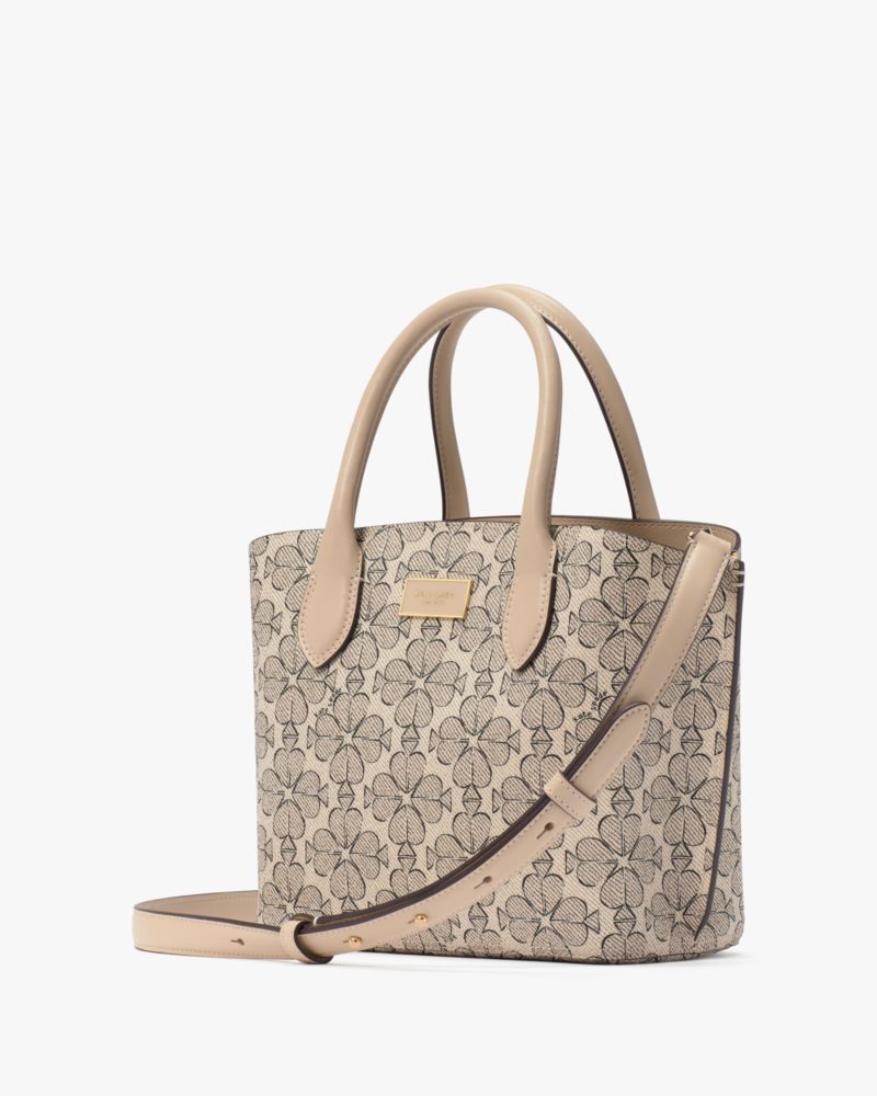 KateSpade Suite Spade Flower Crossbody Tote Neutral Multi