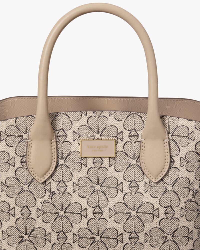 KateSpade Suite Spade Flower Crossbody Tote Neutral Multi