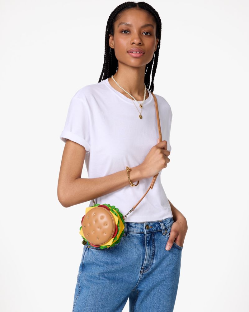 KateSpade 3D Hamburger Crossbody Multi