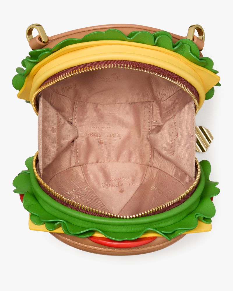 KateSpade 3D Hamburger Crossbody Multi