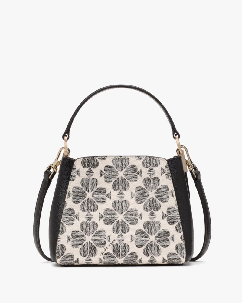 KateSpade Spade Flower Pvc Mini Top Handle Crossbody Black Multi