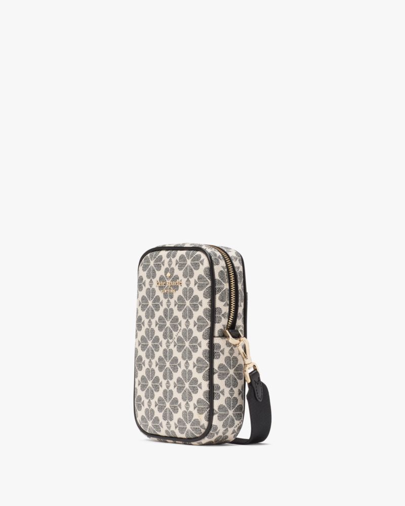 KateSpade Spade Flower Phone Crossbody Black Multi