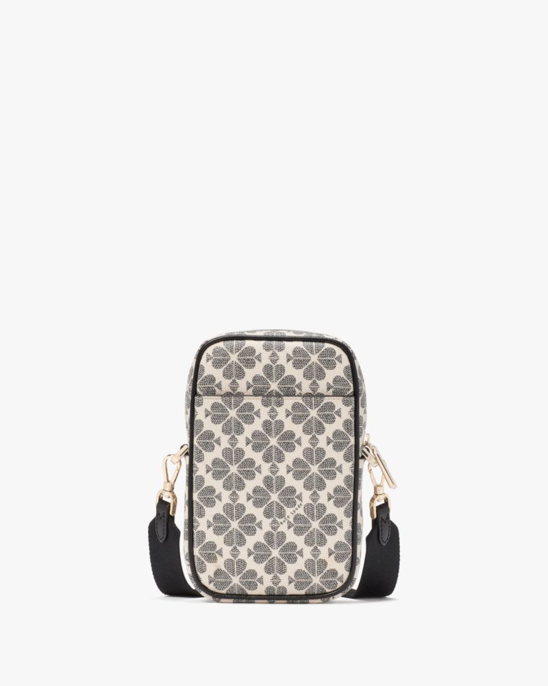 KateSpade Spade Flower Phone Crossbody Black Multi