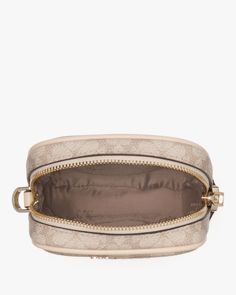 KateSpade Spade Flower Phone Crossbody Dark Beige Multi