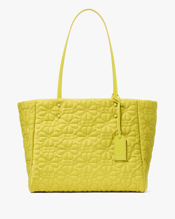 KateSpade Tilly Quilted Medium Tote Bag Olivine