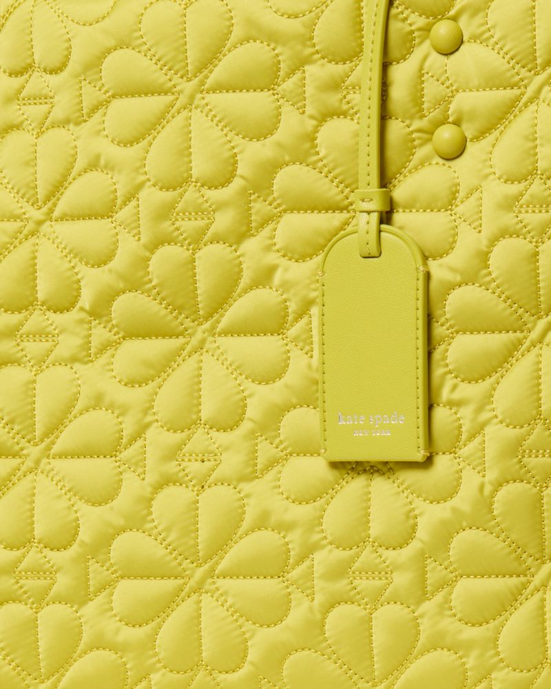 KateSpade Tilly Quilted Medium Tote Bag Olivine