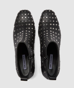 KarlLagerfeld Krocky Marais Shoulder Bag Black-Nickel