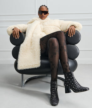 KarlLagerfeld Krocky Marais Shoulder Bag Black-Nickel