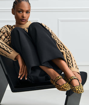 KarlLagerfeld Khardware Small Leopard Bag Leopard