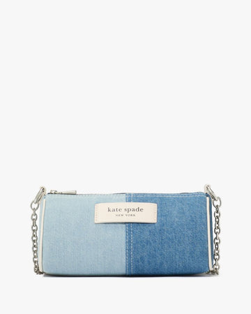 KateSpade Label Pochette Blue Multi