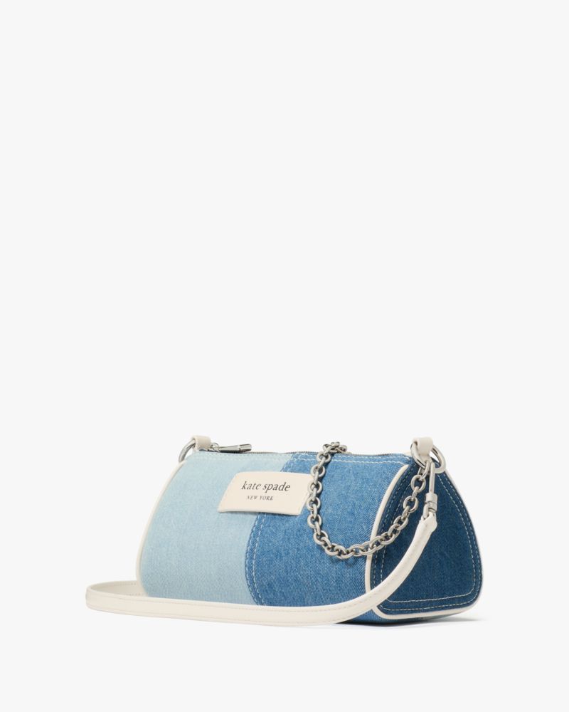 KateSpade Label Pochette Blue Multi