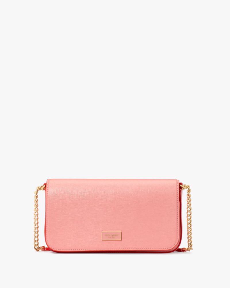KateSpade Serena Pop Trim Chain Wallet Setting Sun