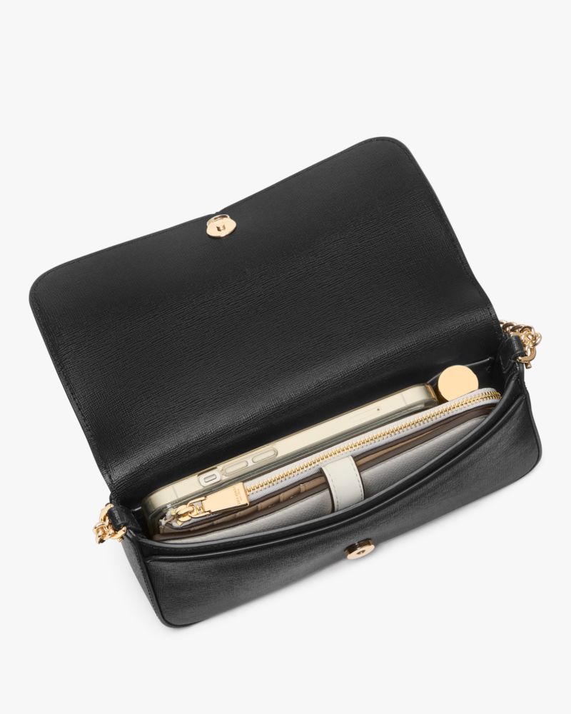 KateSpade Serena Pop Trim Chain Wallet Setting Sun