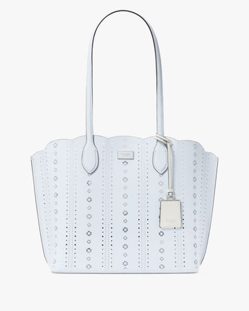 KateSpade Suite Large Open Tote Bag Taro Milk