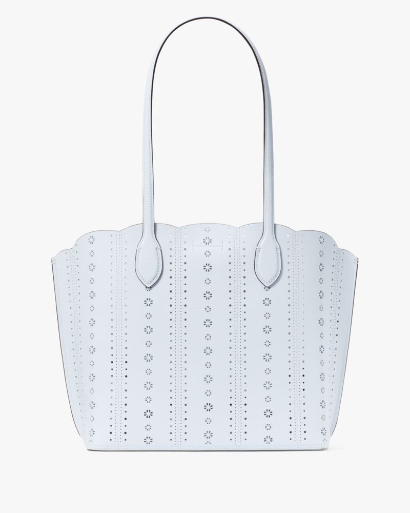 KateSpade Suite Large Open Tote Bag Taro Milk