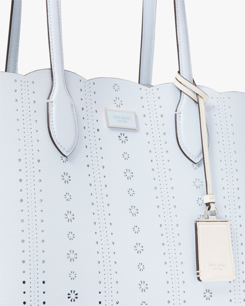 KateSpade Suite Large Open Tote Bag Taro Milk