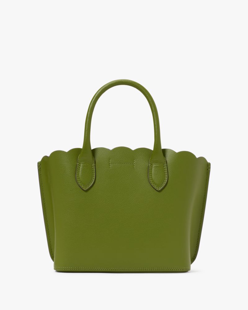 KateSpade Suite Scalloped Crossbody Tote Jungle Vine