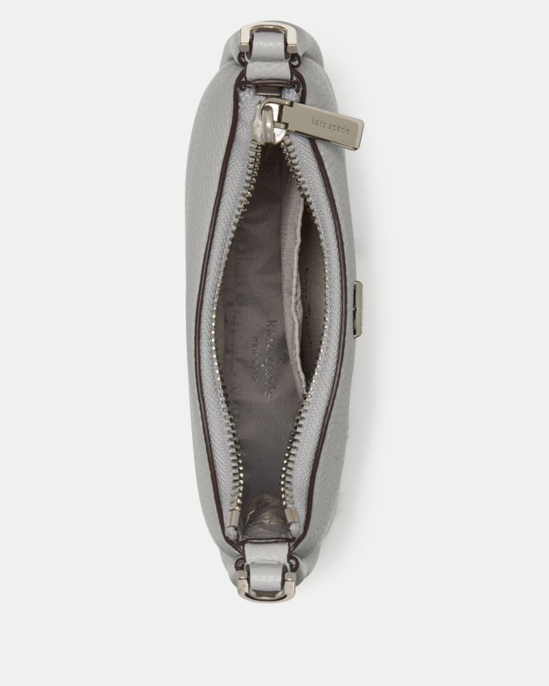 KateSpade Kayla Small Swingpack Crossbody Platinum Grey