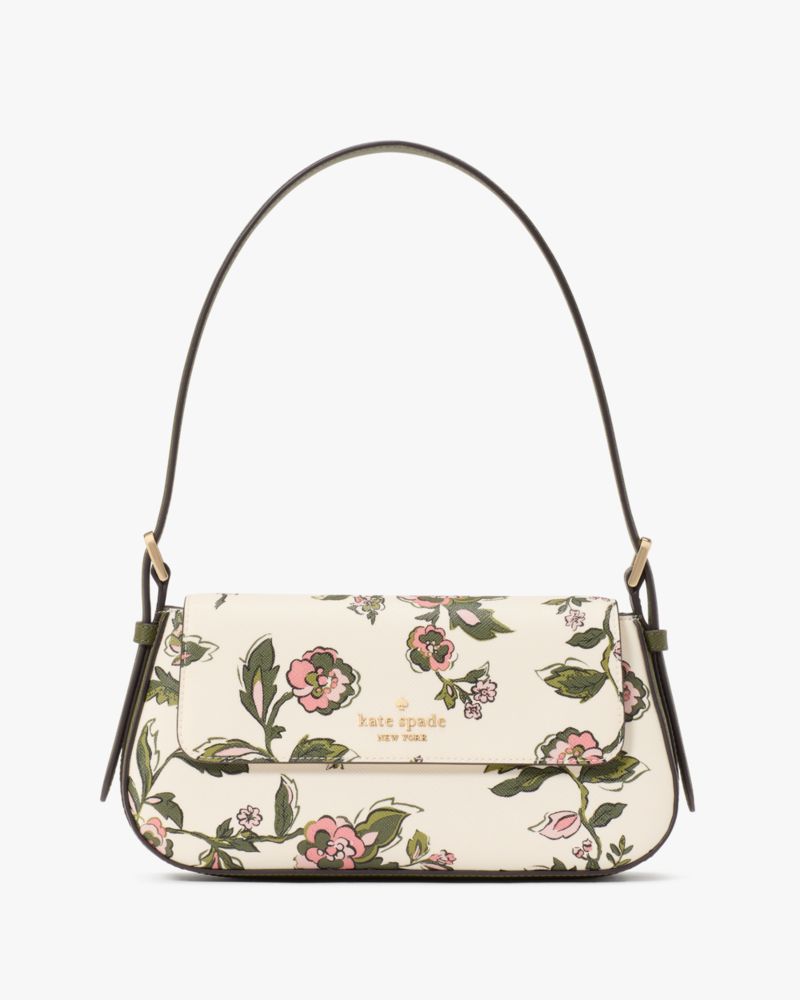 KateSpade Madison Floral Small Shoulder Bag Meringue Multi