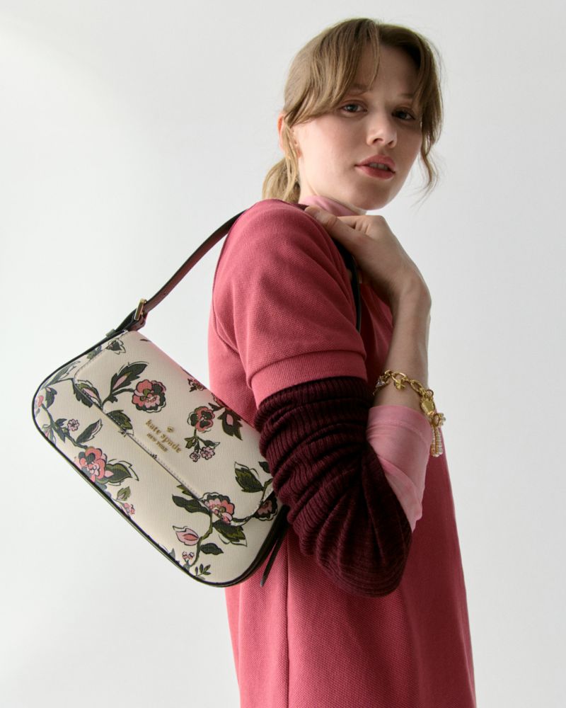 KateSpade Madison Floral Small Shoulder Bag Meringue Multi