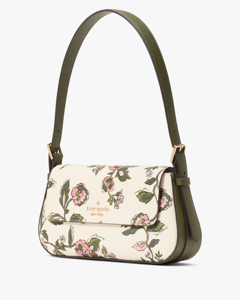 KateSpade Madison Floral Small Shoulder Bag Meringue Multi