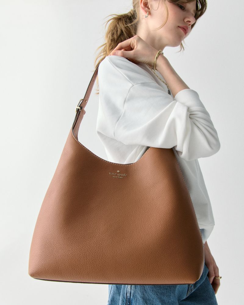 KateSpade 454 Large Shoulder Bag Warm Gingerbread