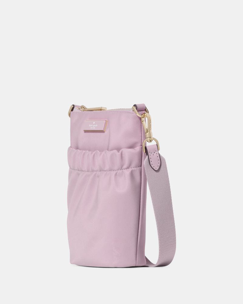 KateSpade Carter Nylon Phone Crossbody Lavender Smoke