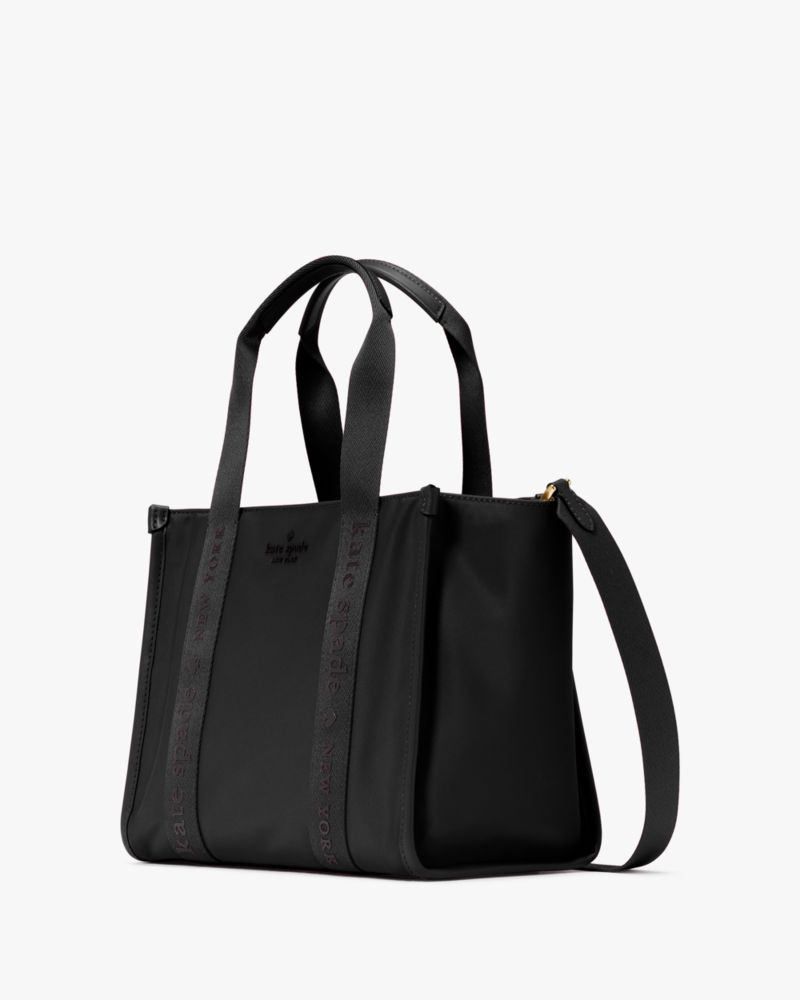 KateSpade Kip Nylon Small Tote Black