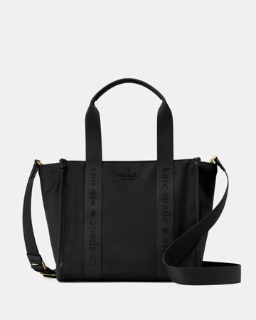 KateSpade Kip Nylon Small Tote Black