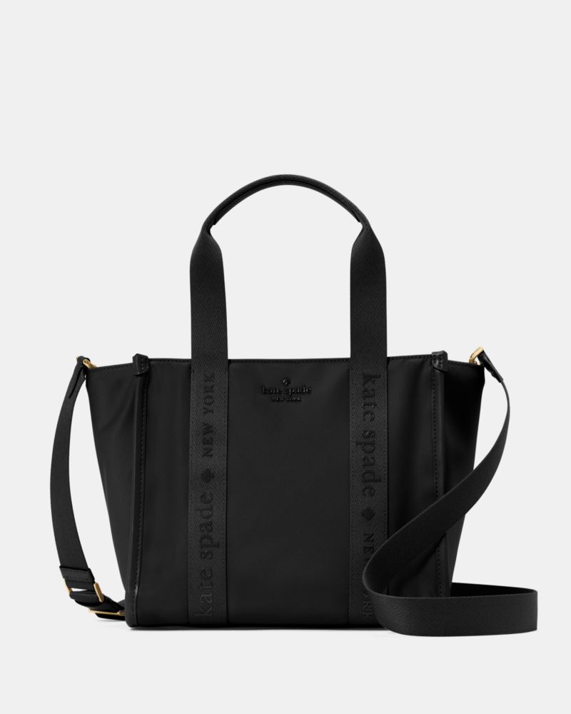 KateSpade Kip Nylon Small Tote Black