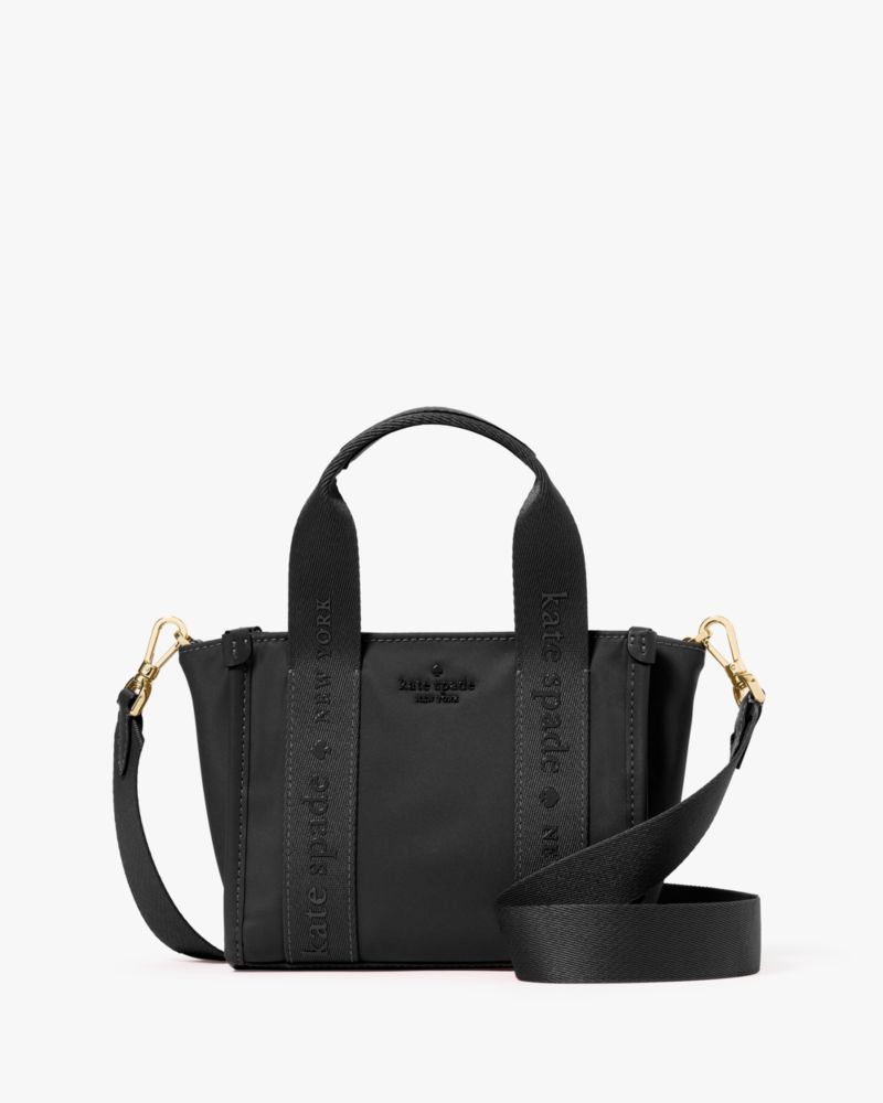 KateSpade Kip Nylon Mini Tote Black
