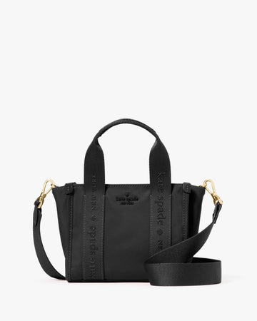 KateSpade Kip Nylon Mini Tote Black