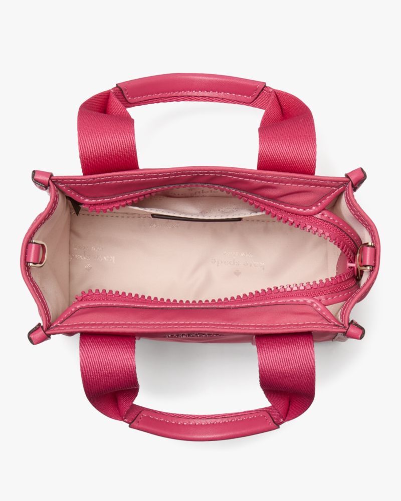 KateSpade Kip Nylon Mini Tote Rose Oil