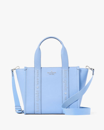 KateSpade Kip Leather Small Tote Periwinkle Sky