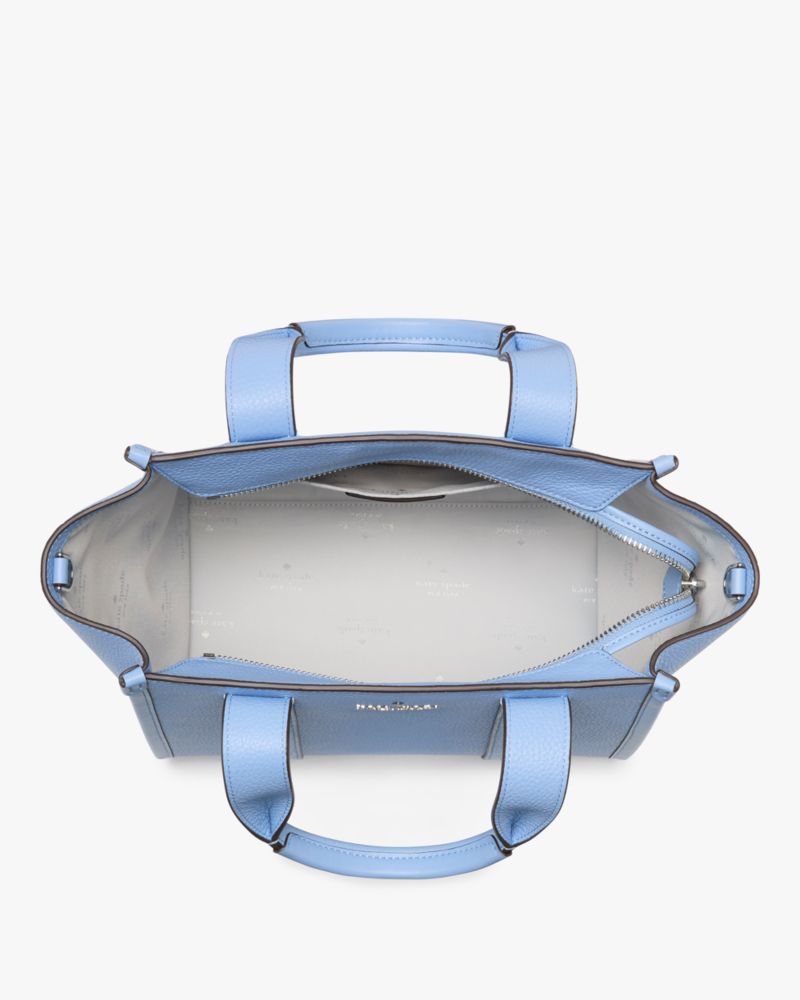 KateSpade Kip Leather Small Tote Periwinkle Sky