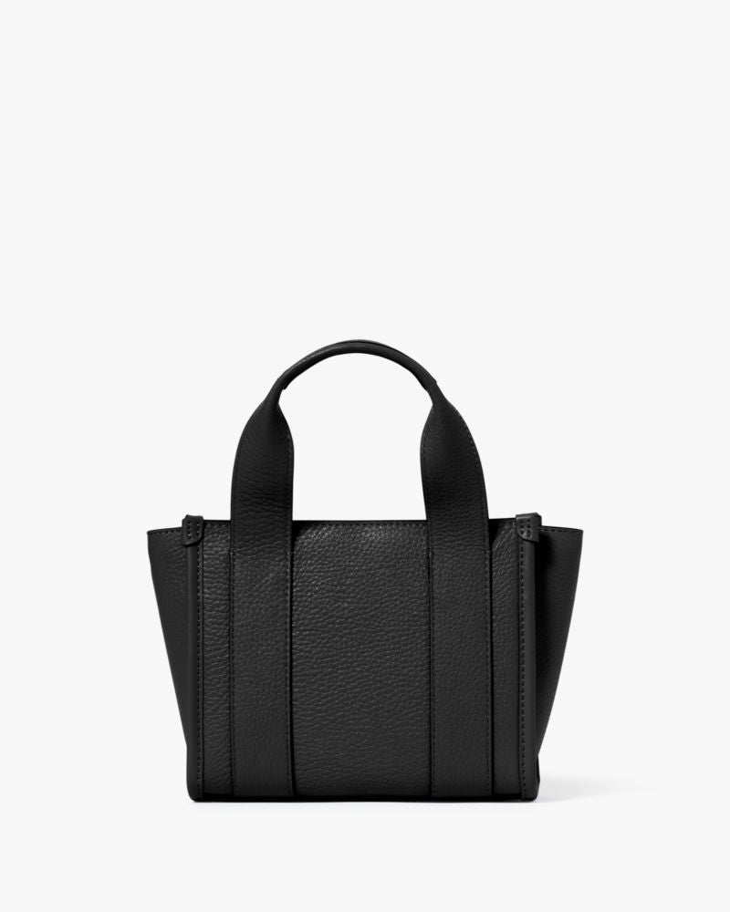 KateSpade Kip Leather Mini Tote Black
