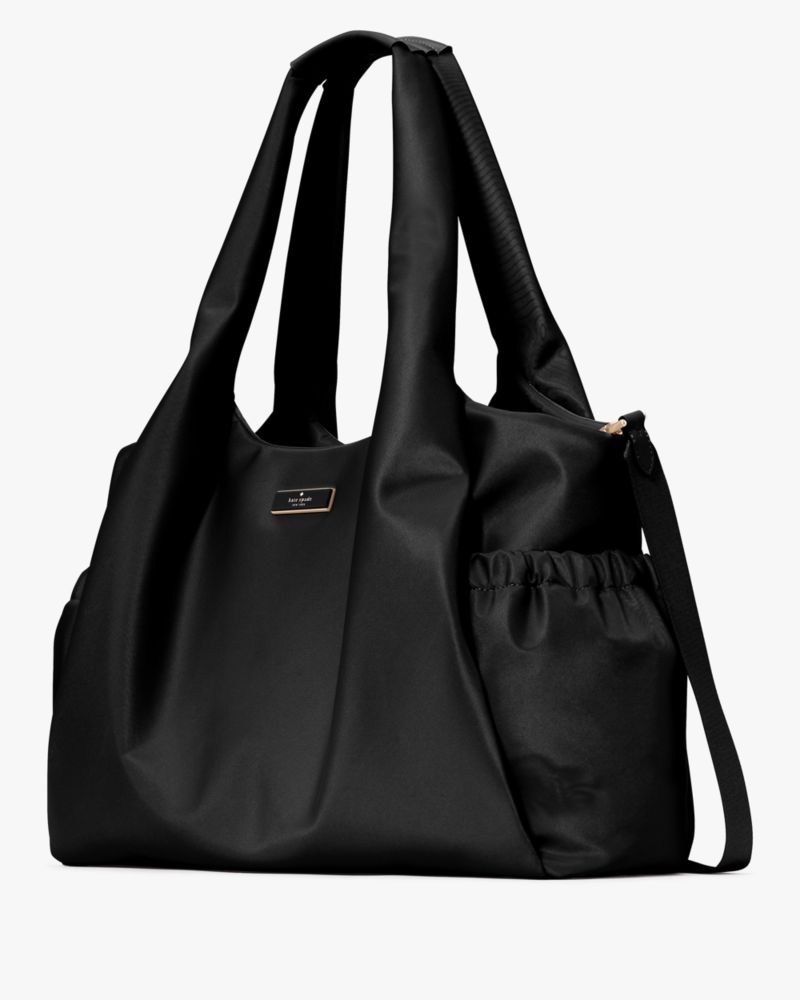 KateSpade Carter Nylon Large Baby Bag Black