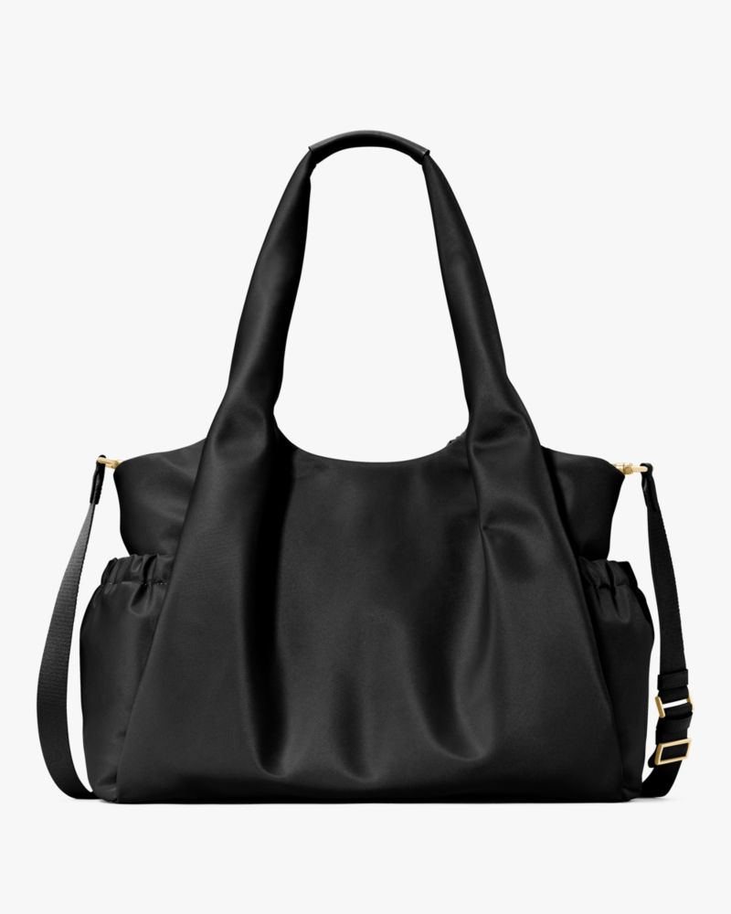 KateSpade Carter Nylon Large Baby Bag Black