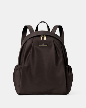 KateSpade Carter Nylon Large Backpack Hot Fudge