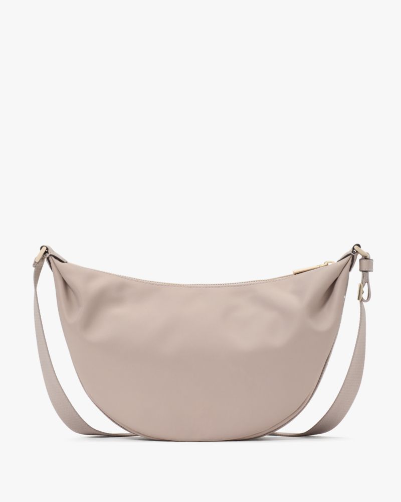 KateSpade Carter Nylon Medium Sling Bag Cozy Grey