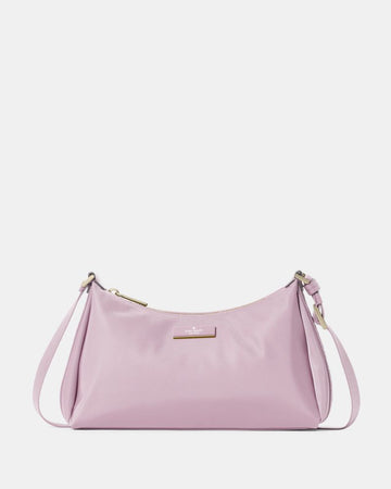 KateSpade Carter Nylon Small Shoulder Bag Lavender Smoke