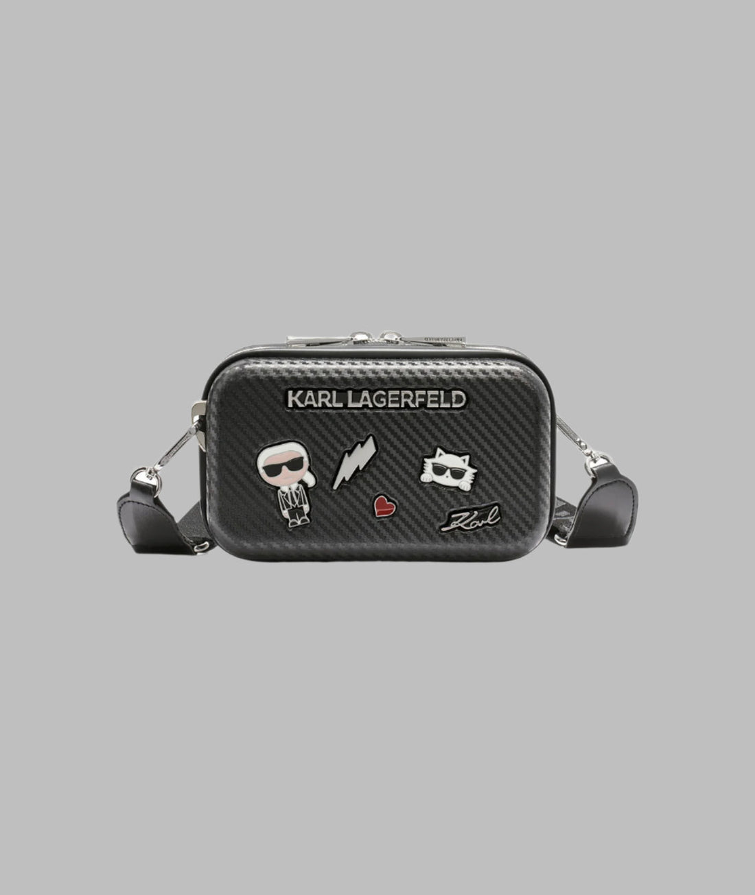 KarlLagerfeld Maybelle hardcase crossbody black