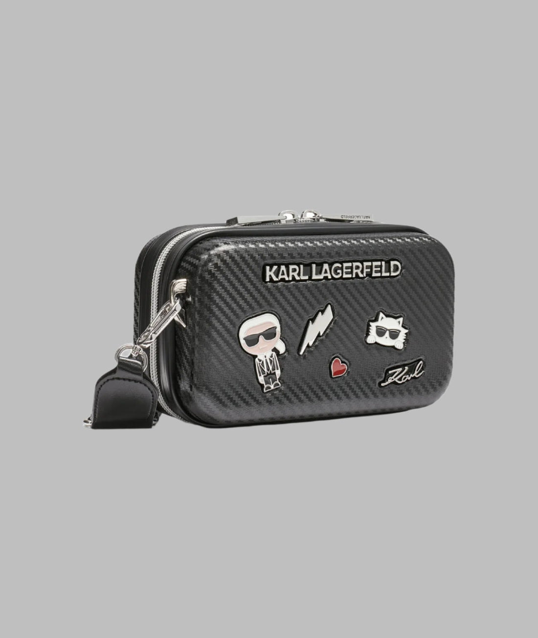 KarlLagerfeld Maybelle hardcase crossbody black