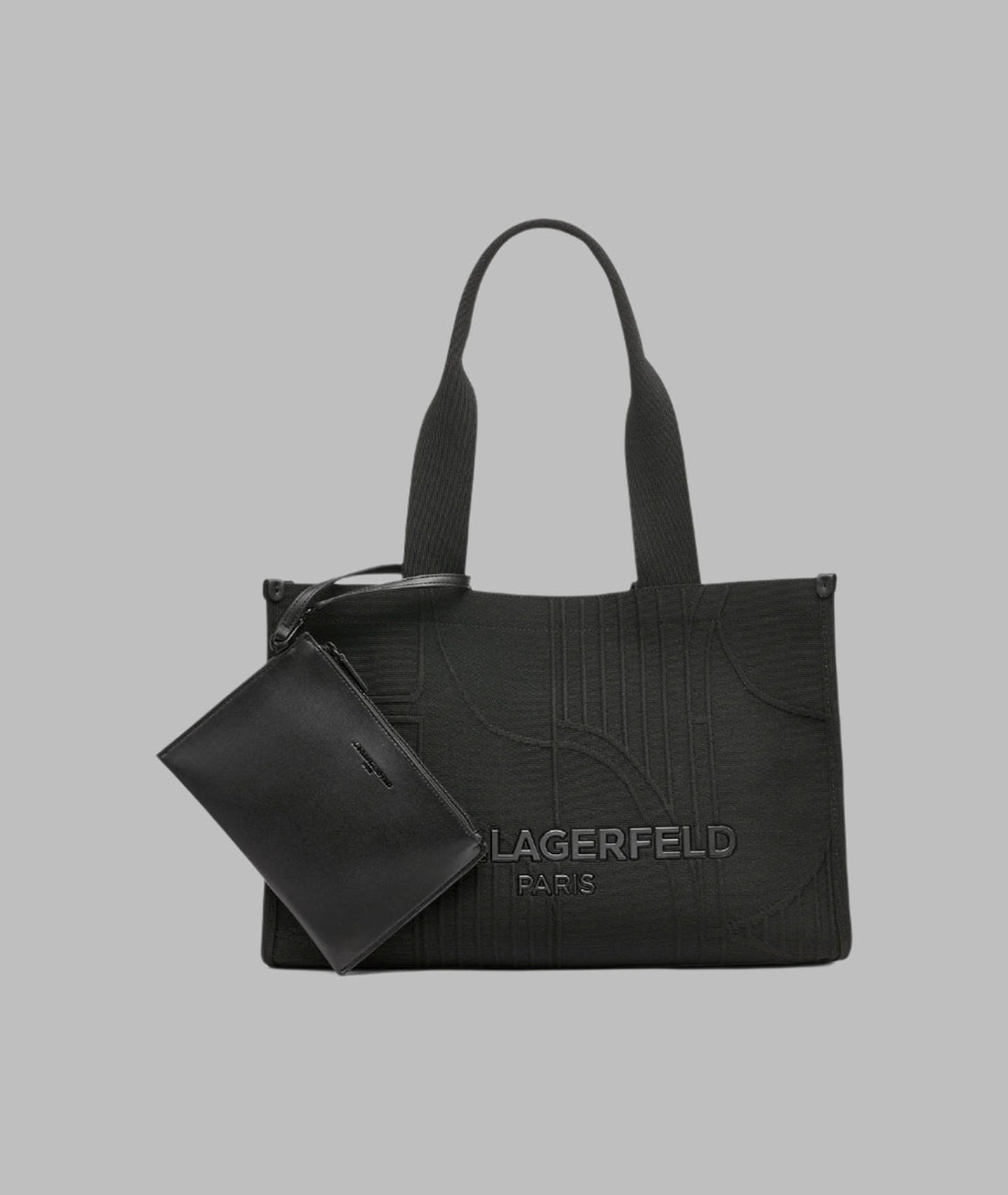 KarlLagerfeld Kristina large tote black