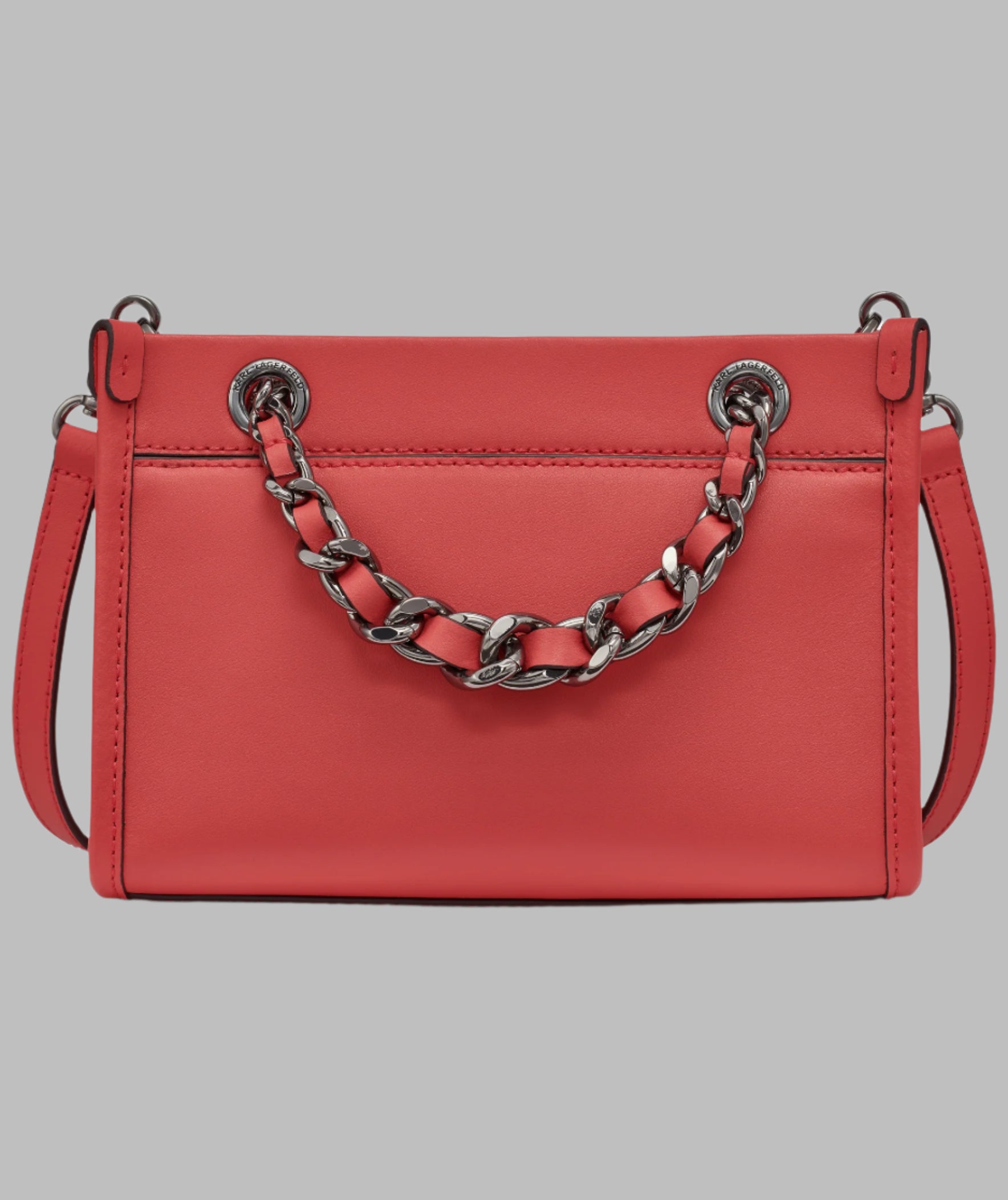 KarlLagerfeld Savoie small leather crossbody grenadine